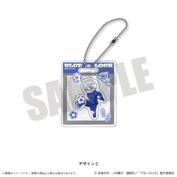 『ブルーロック』アクリルキーホルダー にゅーとろ 第1弾 C 凪誠士郎