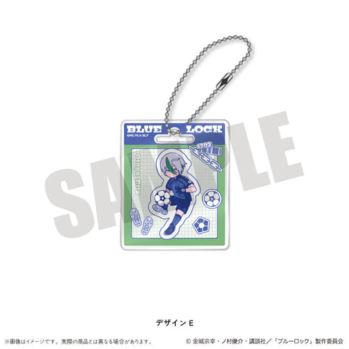 『ブルーロック』アクリルキーホルダー にゅーとろ 第1弾 E 乙夜影汰