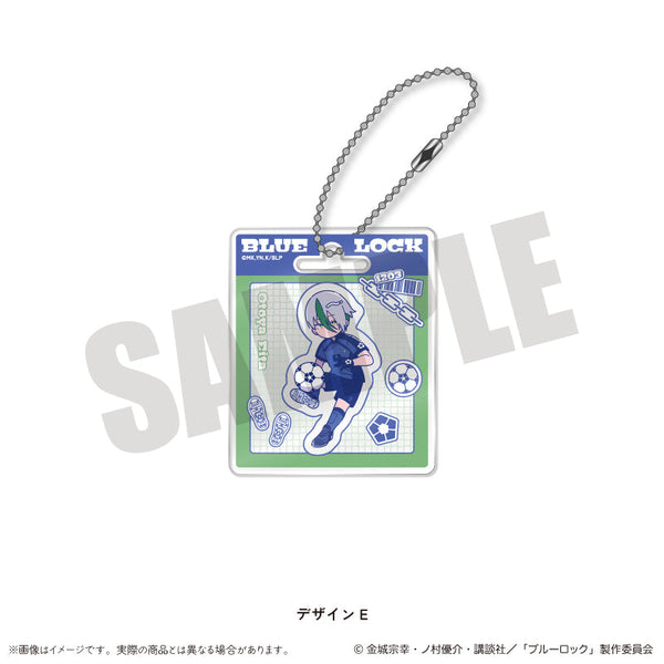 『ブルーロック』アクリルキーホルダー にゅーとろ 第1弾 E 乙夜影汰
