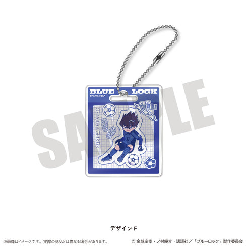 『ブルーロック』アクリルキーホルダー にゅーとろ 第1弾 F 烏旅人