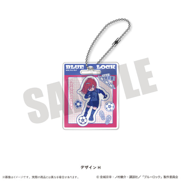 『ブルーロック』アクリルキーホルダー にゅーとろ 第1弾 H 千切豹馬