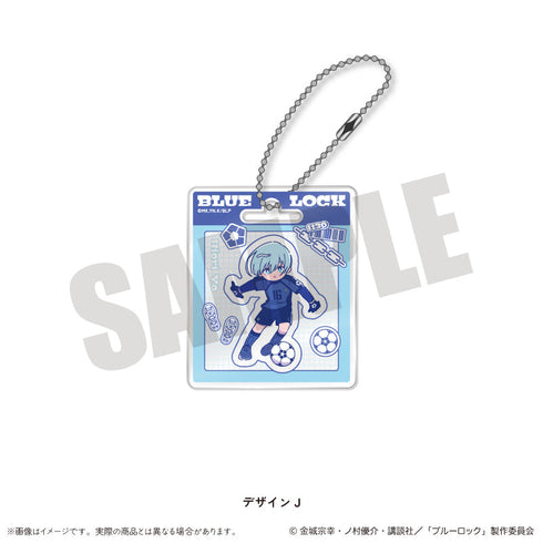 『ブルーロック』アクリルキーホルダー にゅーとろ 第1弾 J 氷織羊
