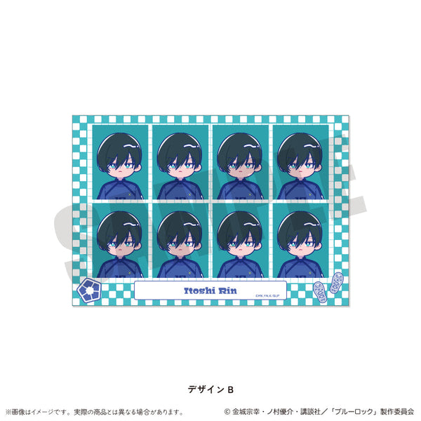 『ブルーロック』証明写真風ステッカー にゅーとろ 第1弾 B 糸師凛