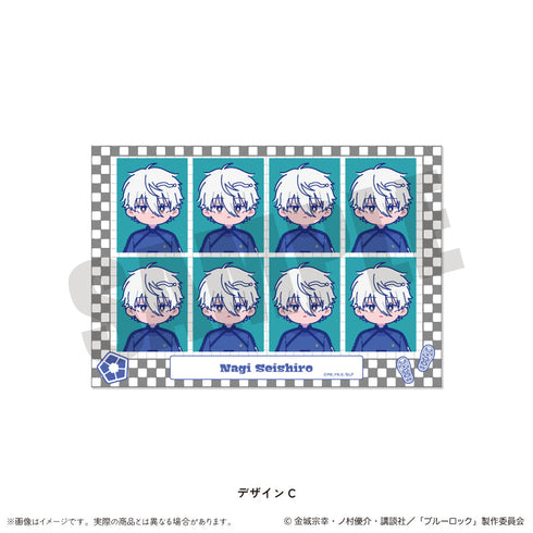 『ブルーロック』証明写真風ステッカー にゅーとろ 第1弾 C 凪誠士郎