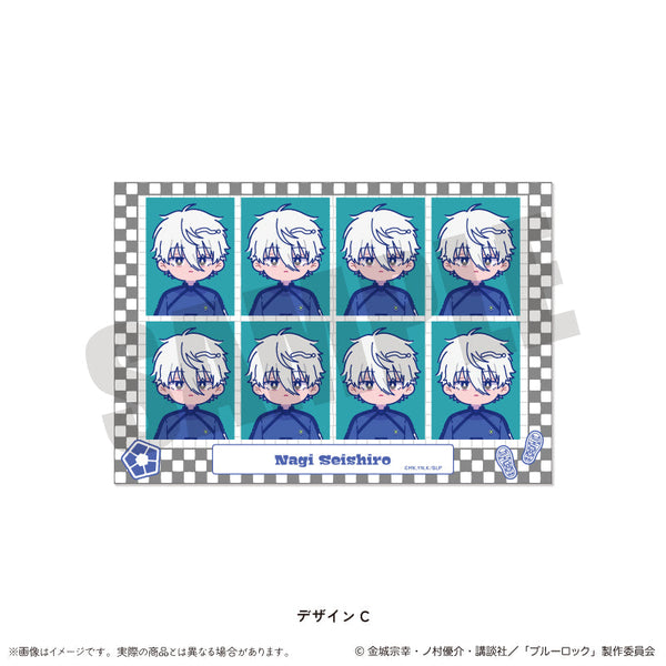 『ブルーロック』証明写真風ステッカー にゅーとろ 第1弾 C 凪誠士郎