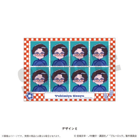 『ブルーロック』証明写真風ステッカー にゅーとろ 第1弾 D 雪宮剣優