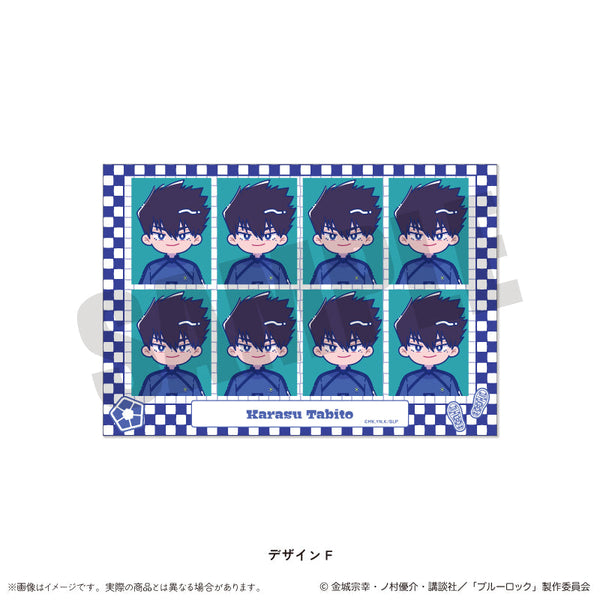 『ブルーロック』証明写真風ステッカー にゅーとろ 第1弾 F 烏旅人