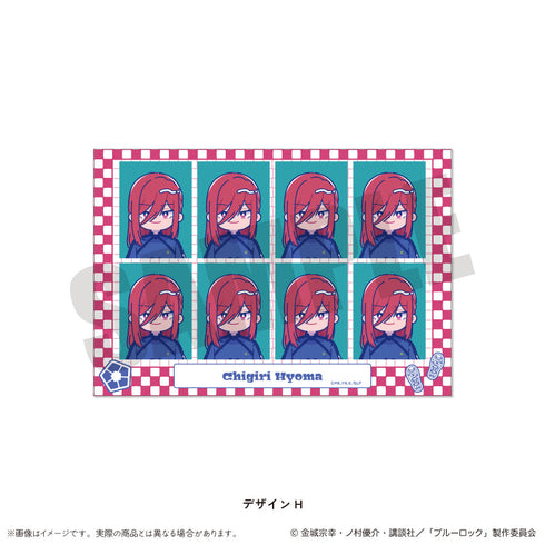 『ブルーロック』証明写真風ステッカー にゅーとろ 第1弾 H 千切豹馬