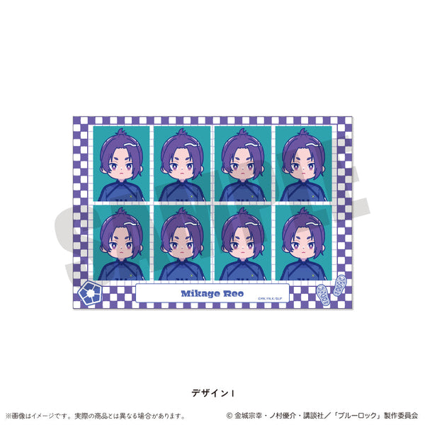 『ブルーロック』証明写真風ステッカー にゅーとろ 第1弾 I 御影玲王