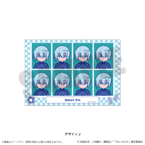 『ブルーロック』証明写真風ステッカー にゅーとろ 第1弾 J 氷織羊