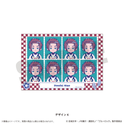 『ブルーロック』証明写真風ステッカー にゅーとろ 第1弾 K 糸師冴