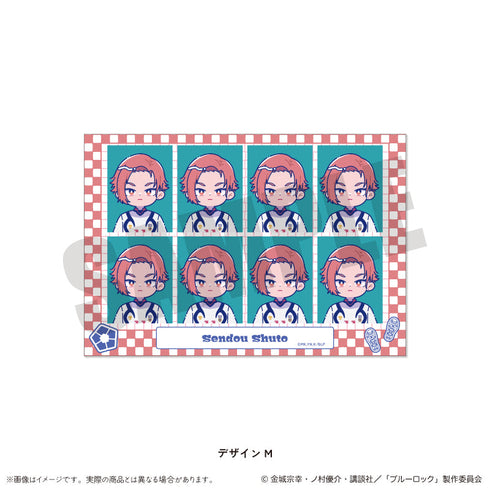 『ブルーロック』証明写真風ステッカー にゅーとろ 第1弾 M 閃堂秋人