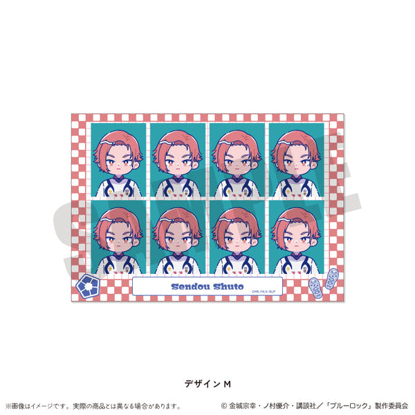 『ブルーロック』証明写真風ステッカー にゅーとろ 第1弾 M 閃堂秋人