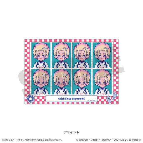 『ブルーロック』証明写真風ステッカー にゅーとろ 第1弾 N 士道龍聖