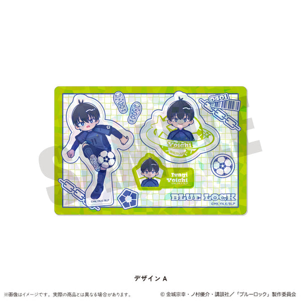 『ブルーロック』ホログラムステッカーシート にゅーとろ 第1弾 A 潔世一