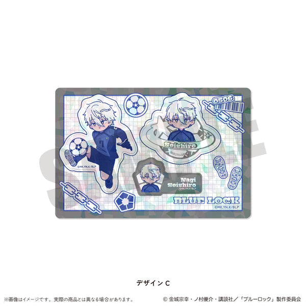 『ブルーロック』ホログラムステッカーシート にゅーとろ 第1弾 C 凪誠士郎