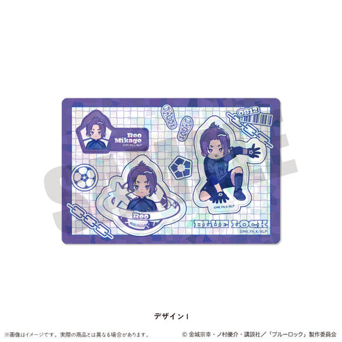 『ブルーロック』ホログラムステッカーシート にゅーとろ 第1弾 I 御影玲王