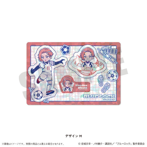 『ブルーロック』ホログラムステッカーシート にゅーとろ 第1弾 M 閃堂秋人