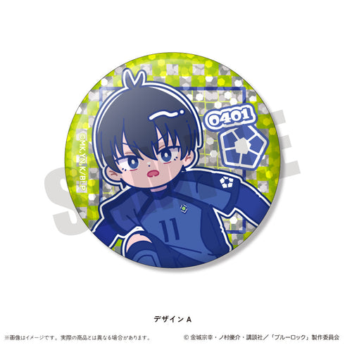 『ブルーロック』トレーディングホログラム缶バッジ にゅーとろ 第1弾【BOX】