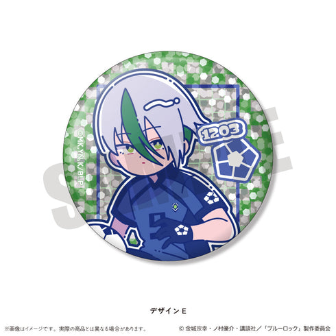 『ブルーロック』トレーディングホログラム缶バッジ にゅーとろ 第1弾【BOX】