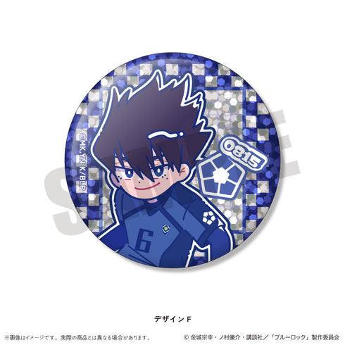 『ブルーロック』トレーディングホログラム缶バッジ にゅーとろ 第1弾【BOX】