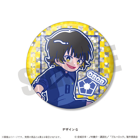 『ブルーロック』トレーディングホログラム缶バッジ にゅーとろ 第1弾【BOX】