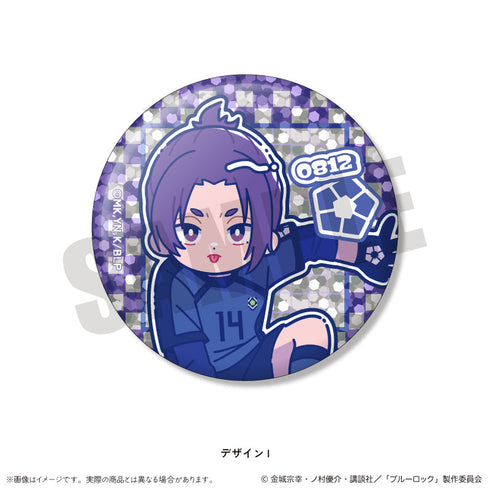 『ブルーロック』トレーディングホログラム缶バッジ にゅーとろ 第1弾【BOX】