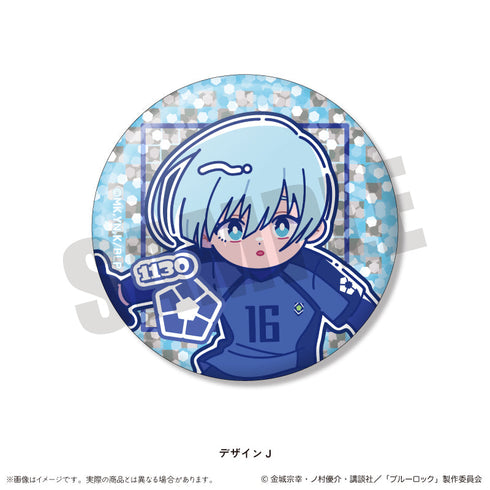 『ブルーロック』トレーディングホログラム缶バッジ にゅーとろ 第1弾【BOX】