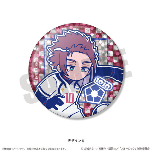 『ブルーロック』トレーディングホログラム缶バッジ にゅーとろ 第1弾【BOX】