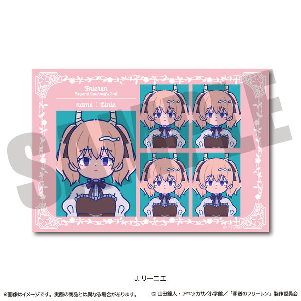 『葬送のフリーレン』証明写真風ステッカー にゅーとろ 第1弾 J リーニエ