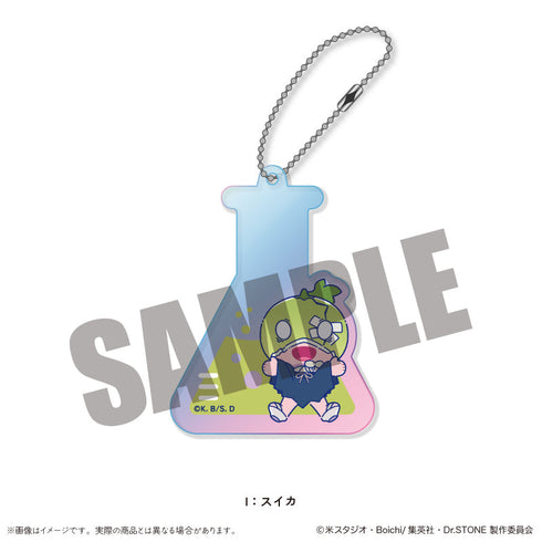 『Dr.STONE』オーロラアクリルキーホルダー にゅーとろ I スイカ