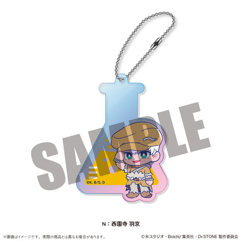 『Dr.STONE』オーロラアクリルキーホルダー にゅーとろ N 西園寺羽京