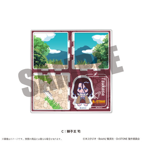 『Dr.STONE』アクリルジオラマ にゅーとろ C 獅子王司