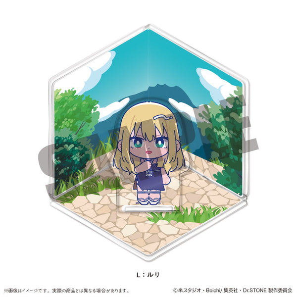 『Dr.STONE』アクリルジオラマ にゅーとろ L ルリ