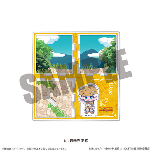 『Dr.STONE』アクリルジオラマ にゅーとろ N 西園寺羽京