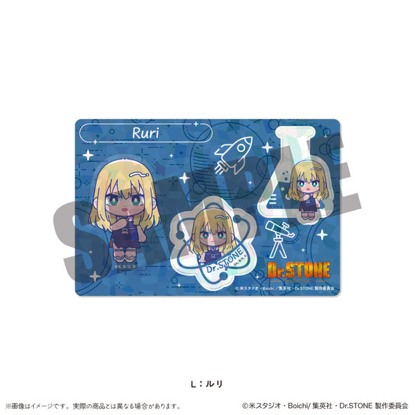 『Dr.STONE』ホログラムステッカーシート にゅーとろ L ルリ