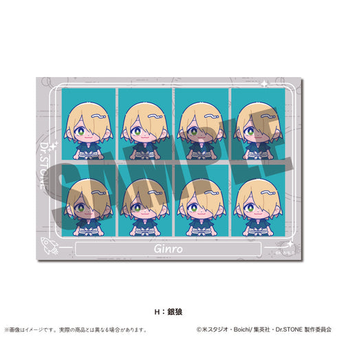 『Dr.STONE』IDフォトステッカー にゅーとろ H 銀狼