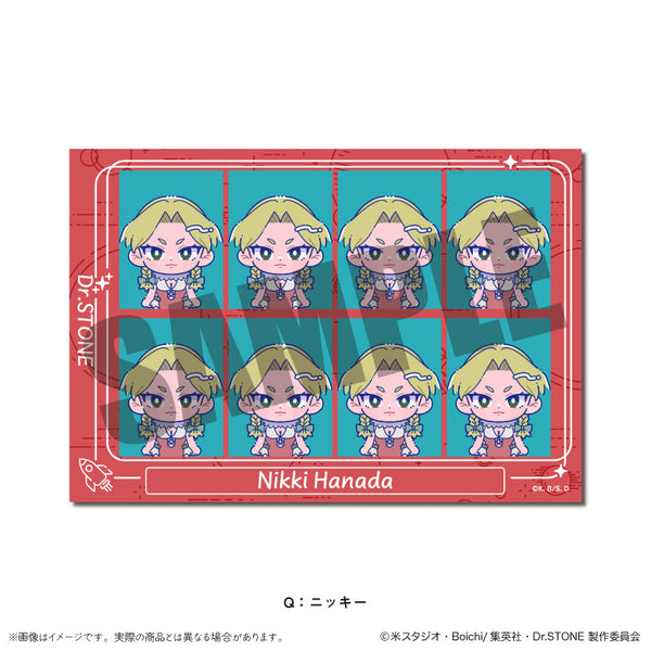 『Dr.STONE』IDフォトステッカー にゅーとろ Q ニッキー