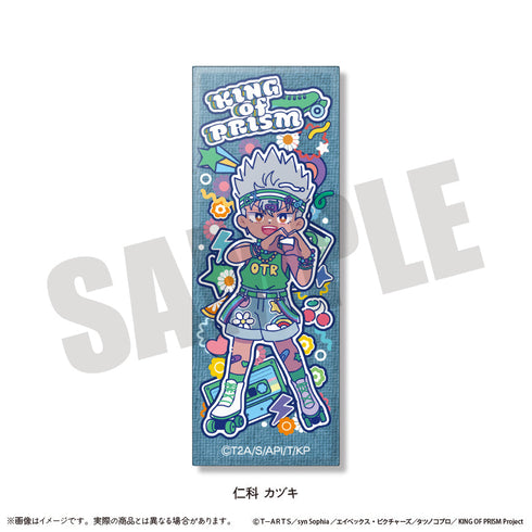 『KING OF PRISM-Your Endless Call-みーんなきらめけ!プリズム☆ツアーズ』ミニスクエア缶バッジ にゅーとろ【BOX】