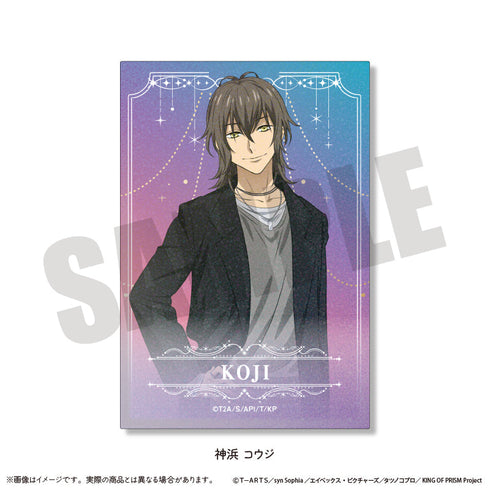 『KING OF PRISM-Your Endless Call-みーんなきらめけ!プリズム☆ツアーズ』スクエア缶バッジ【BOX】