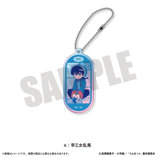 『らんま1/2』オーロラアクリルキーホルダー にゅーとろ 第2弾 A 早乙女乱馬