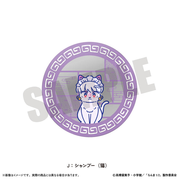 『らんま1/2』アクリルコースター にゅーとろ 第2弾 J シャンプー(猫)