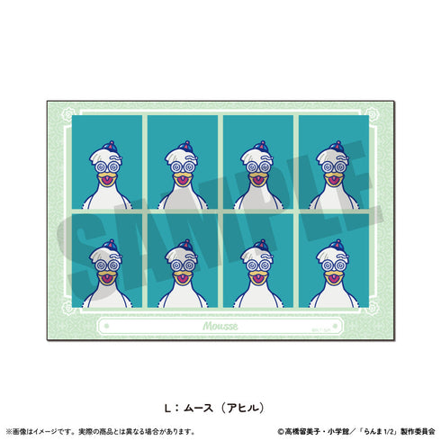 『らんま1/2』証明写真風ステッカー にゅーとろ 第2弾 L ムース(アヒル)
