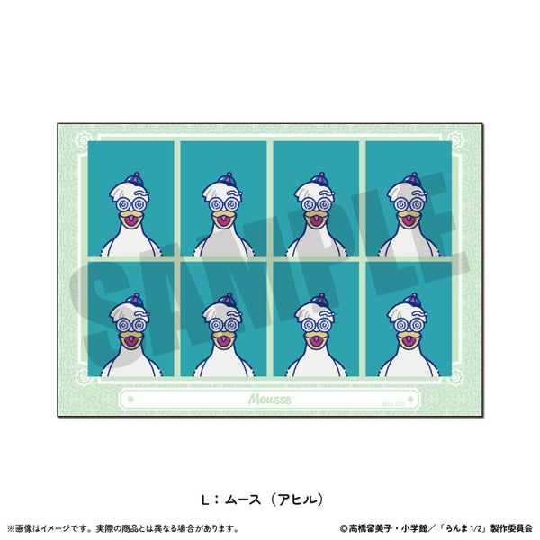 『らんま1/2』証明写真風ステッカー にゅーとろ 第2弾 L ムース(アヒル)