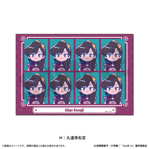 『らんま1/2』証明写真風ステッカー にゅーとろ 第2弾 M 久遠寺右京