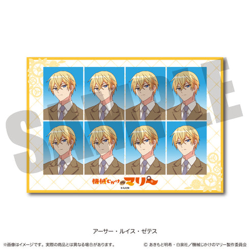 『機械じかけのマリー』証明写真風ステッカー B アーサー・ルイス・ゼテス