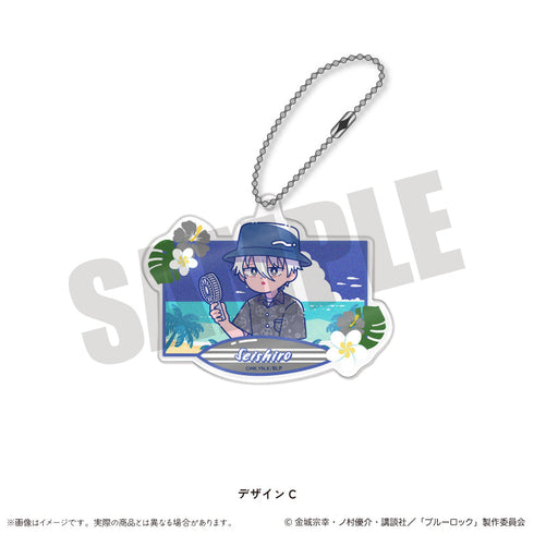 『ブルーロック』アクリルキーホルダー にゅーとろ 第2弾 C 凪誠士郎