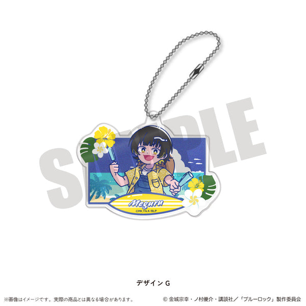 『ブルーロック』アクリルキーホルダー にゅーとろ 第2弾 G 蜂楽廻