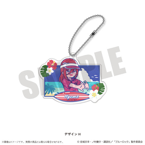 『ブルーロック』アクリルキーホルダー にゅーとろ 第2弾 H 千切豹馬