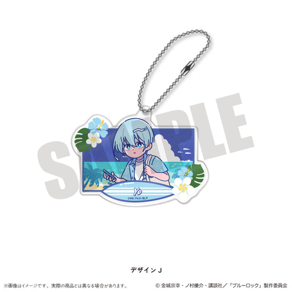 『ブルーロック』アクリルキーホルダー にゅーとろ 第2弾 J 氷織羊